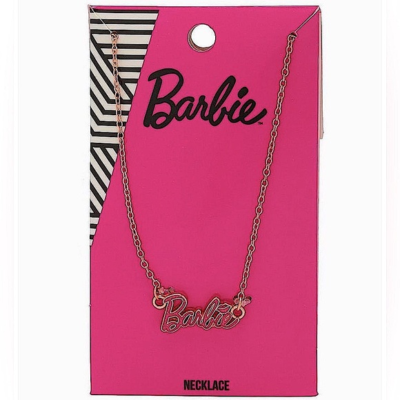 ‼️LAST ONE‼️🆕🌿💖BARBIE Nameplate Necklace - Picture 2 of 4